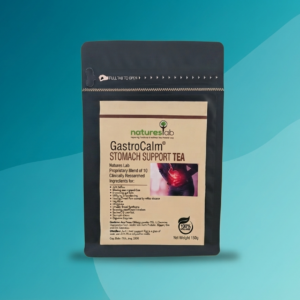 Nature's Lab GastroCalm® Stomach Support Tea – Premium Herbal Digestive Tea (150g)
