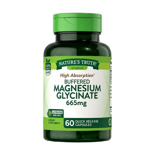 Nature's Truth® High Absorption Buffered Magnesium Glycinate 665mg – 60 Quick Release Capsules - Image 4