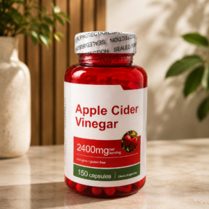 Apple Cider Vinegar (2,400 mg Per Serving) – 150 Capsules (1 Bottle) |Non GMO | Gluten free