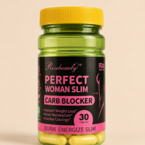 Rosebeauty Perfect Woman Slim Carb Blocker – 30 Capsules (1 Bottle)